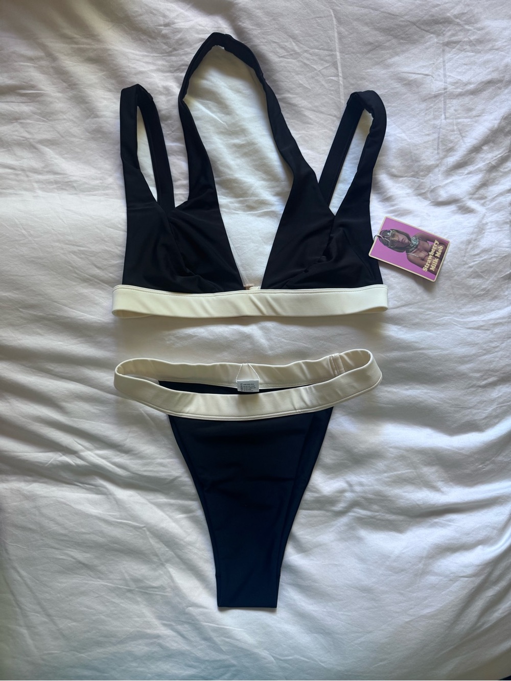 Strawberry Milk Mob Bikini Set Small
